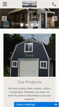 Mobile Screenshot of betterbuiltbarns.com